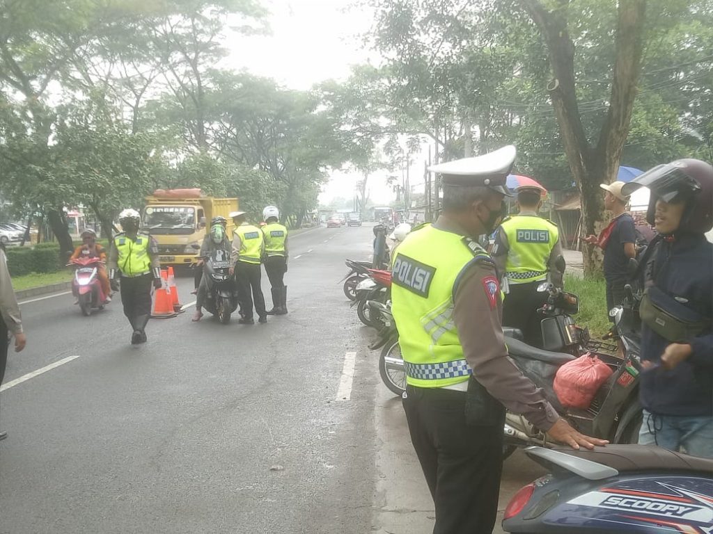 Hati-hati, Operasi Maung Menerkam Pengendara Bermotor